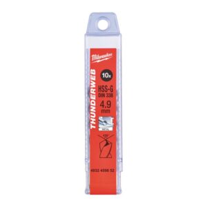 Paquete de brocas Thunderweb 4'9 - 10 uds