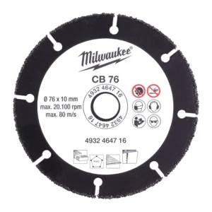 Disco con grano de TCT de 76mm