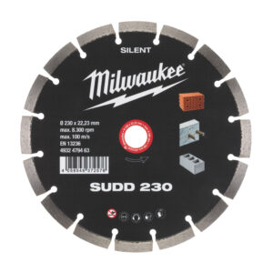 Disco diamante Silencioso - SUDD 230mm