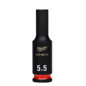 Vaso de impacto 1/4" largo 5.5mm