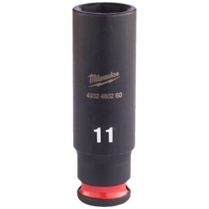 Vaso de impacto 1/4" largo 11mm