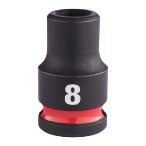 Vaso de impacto 3/8" corto 8mm