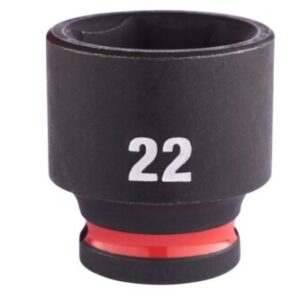 Vaso de impacto 3/8" corto 22mm