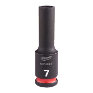 Vaso de impacto 3/8" largo 7mm