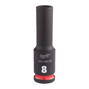 Vaso de impacto 3/8" largo 8mm