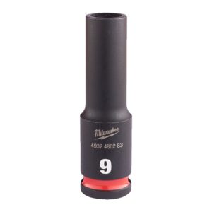 Vaso de impacto 3/8" largo 9mm
