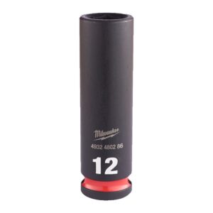 Vaso de impacto 3/8" largo 12mm