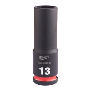 Vaso de impacto 3/8" largo 13mm