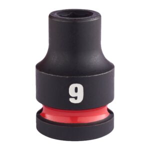 Vaso de impacto 1/2" corto 9mm