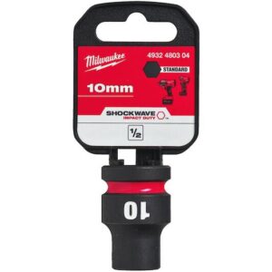 Vaso de impacto 1/2" corto 10mm