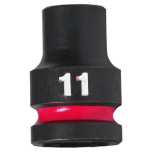 Vaso de impacto 1/2" corto 11mm