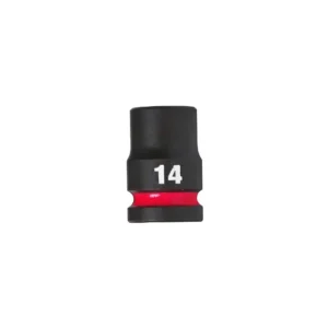 Vaso de impacto 1/2" corto 14mm