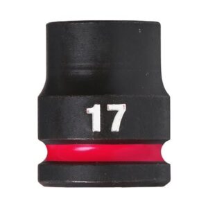 Vaso de impacto 1/2" corto 17mm
