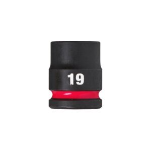 Vaso de impacto 1/2" corto 19mm
