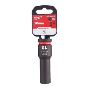Vaso de impacto 1/2" largo 12mm