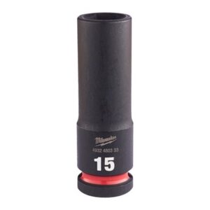 Vaso de impacto 1/2" largo 15mm