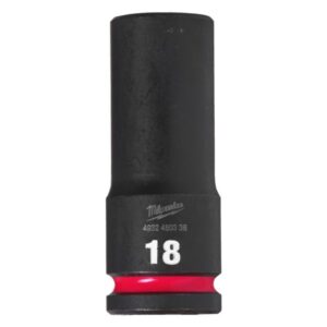 Vaso de impacto 1/2" largo 18mm