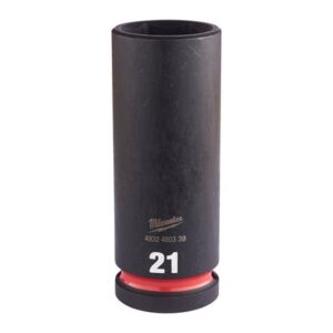 Vaso de impacto 1/2" largo 21mm