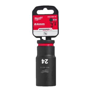 Vaso de impacto 1/2" largo 24mm