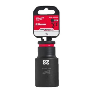 Vaso de impacto 1/2" largo 28mm
