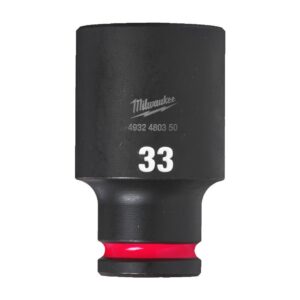 Vaso de impacto 1/2" largo 33mm