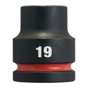 Vaso de impacto 3/4" corto 19mm