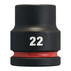 Vaso de impacto 3/4" corto 22mm