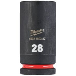 Vaso de impacto 3/4" largo 28mm