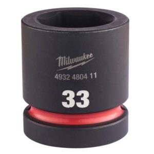 Vaso de impacto 1" corto 33mm