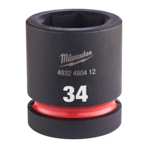 Vaso de impacto 1" corto 34mm