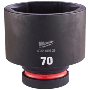 Vaso de impacto 1" corto 70mm