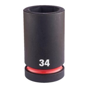 Vaso de impacto 1" largo 34mm