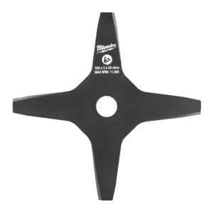 DISCOS PARA DESBROZADORAS Y CORTABORDES M18 - Replacement blade 4 tooth; diamter of 230mm (9''); Arbor size of 25,4 mm (1'')