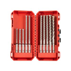 Estuche 10 brocas SDS-Plus MX4 - ajusta a Packout™