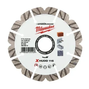 Disco diamante SPEEDCROSS XHUDD Mat.Duros 115mm