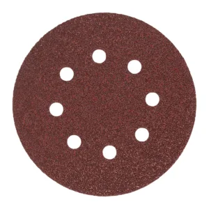 Disco 125mm fijación rápida (8 orif.) 240gr - 50uds