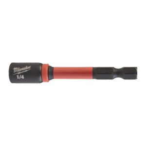 Vaso con eje Hex.1/4" 1⁄4" x65mm Shockwave
