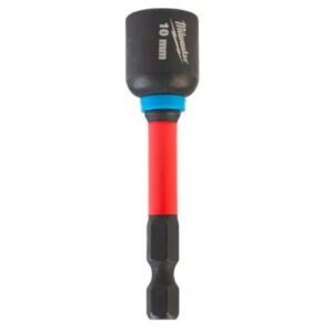 Vaso con eje Hex.1/4" 10x65mm Shockwave