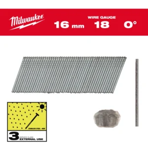 Clavos Inox 18G 16mm - 10.000uds
