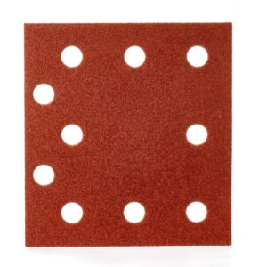Lija 115x107mm fijación rápida 240gr - 10uds
