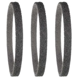 Banda lima No tejido SuperFino 13x457mm GRIS -3pc