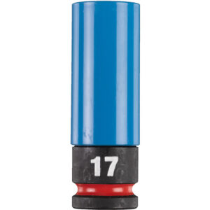 Vaso de impacto para llantas 1/2" largo 17mm