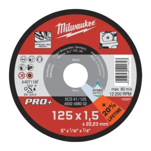 D.abrasivo PRO+ 1'5mm SCS41/125mm (Pedir en múltiplos de 50uds)