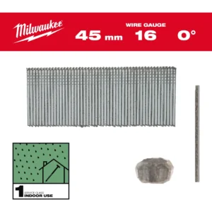 Clavos 16G 0° 45mm - 2.500uds