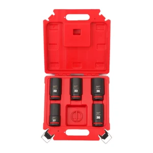 Juego de 5 vasos de impacto de 3/4" largos
