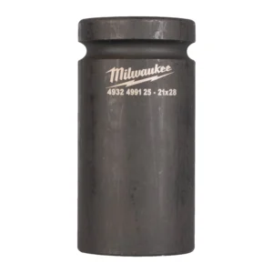 Vaso de impacto 1"largo 21x28mm Rectangular