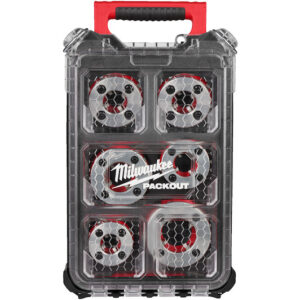 JUEGOS DE TERRAJAS PARA ROSCADORA - Die Head Kit for M18 FPT2 including 6x Threader Heads in sizes 1/2"to 2"in PRC Packout Box